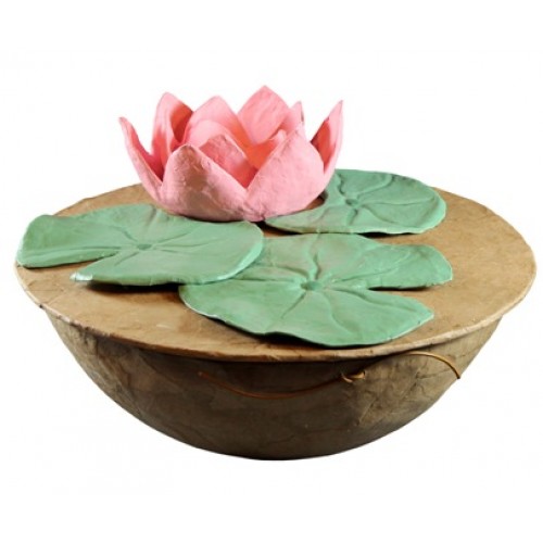 Biodegradable Cremation Ashes Urn – Lotus Serenity